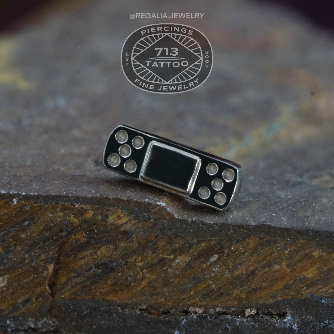 REGALIA - BOO BOO - LIL - 14KT SOLID GOLD - THREADLESS END