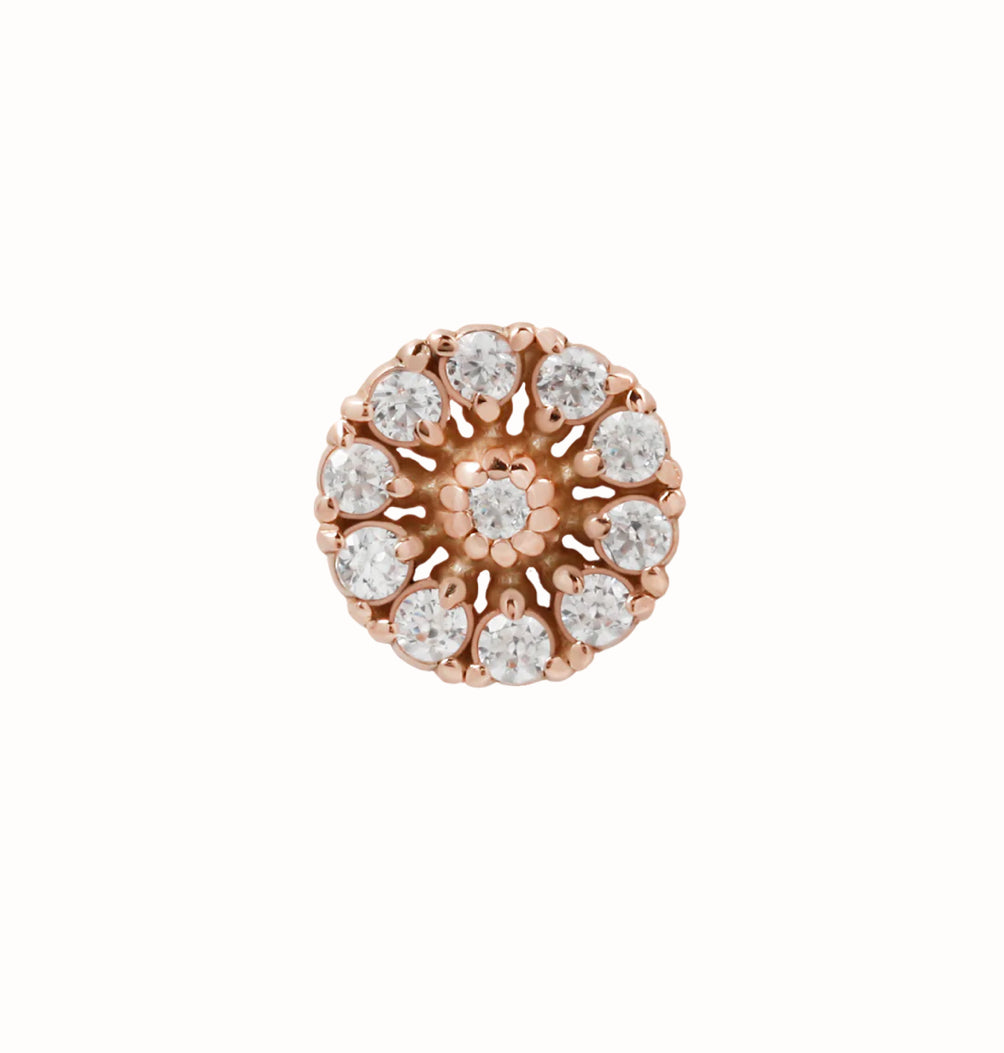 MAYA JEWELRY - VITALITY - 14KT SOLID GOLD - THREADLESS END
