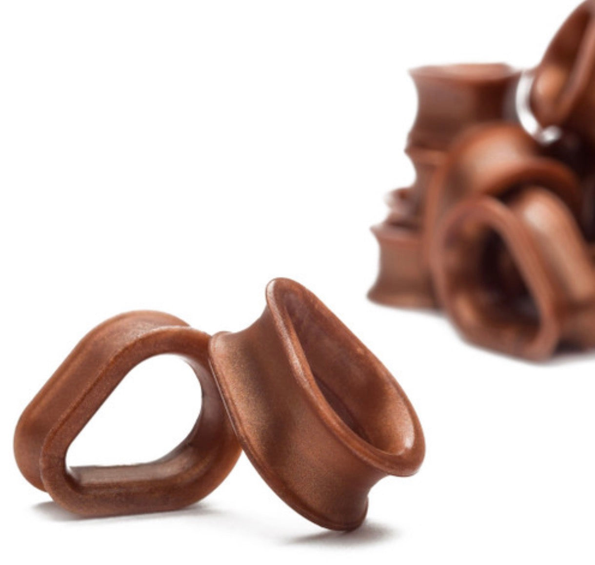 KAOS SOFTWEAR - HYDRA EYELETS (00G THROUGH 2") - COPPER - SILICONE - EYELETS