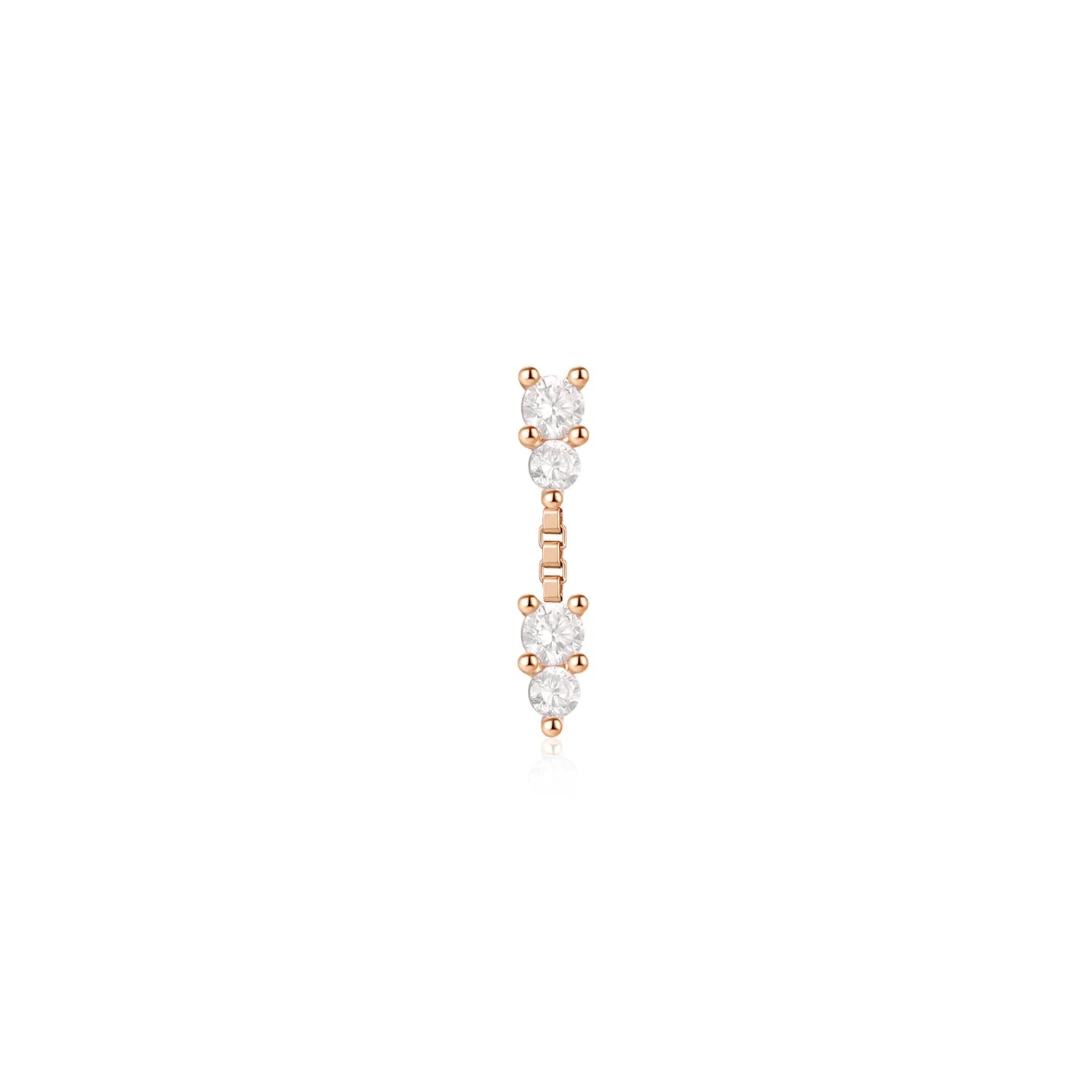 EMBER JEWELRY - TINKER - 14KT SOLID GOLD - THREADLESS END