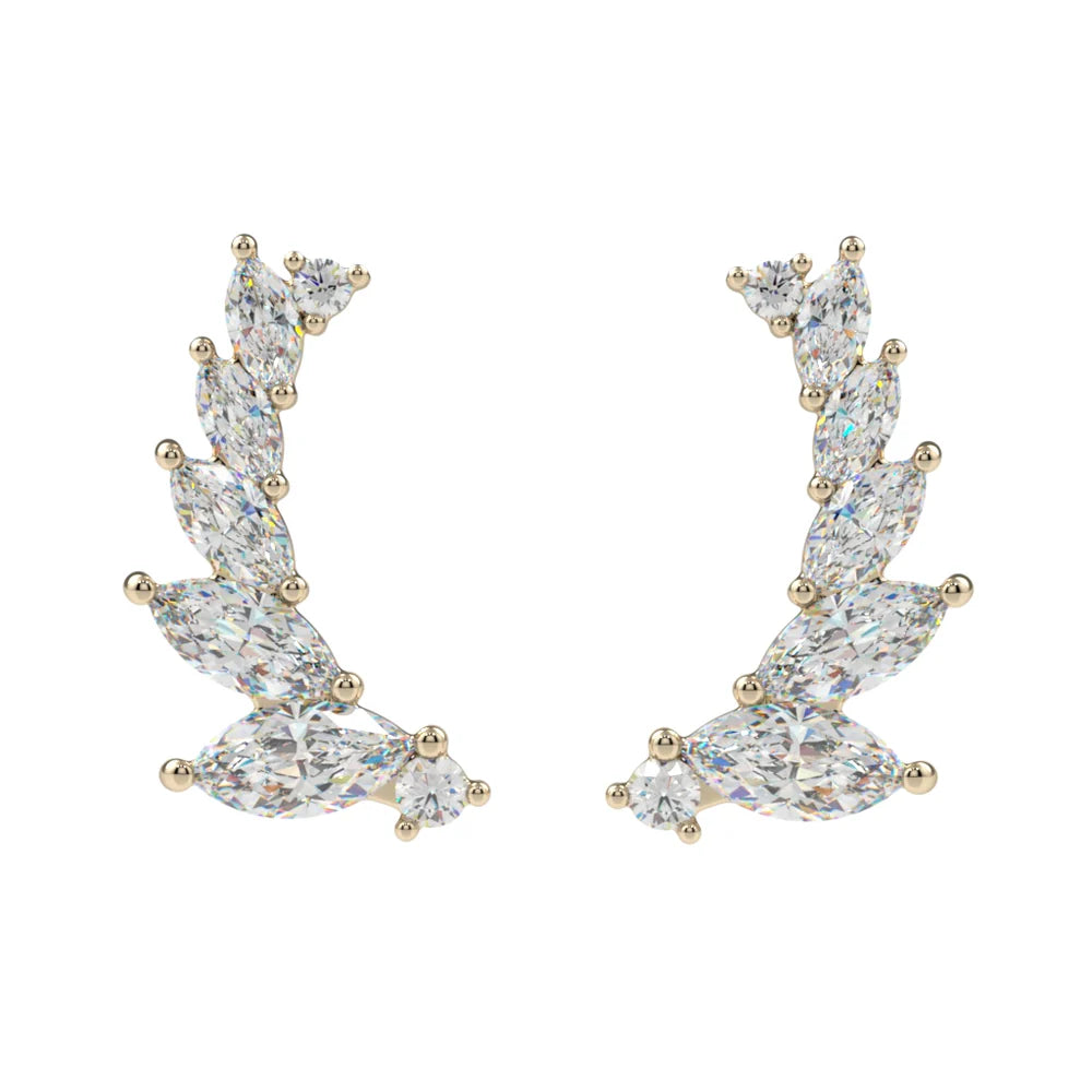 KIWI DIAMOND - SABINE LARGE END - 14KT SOLID GOLD - THREADED