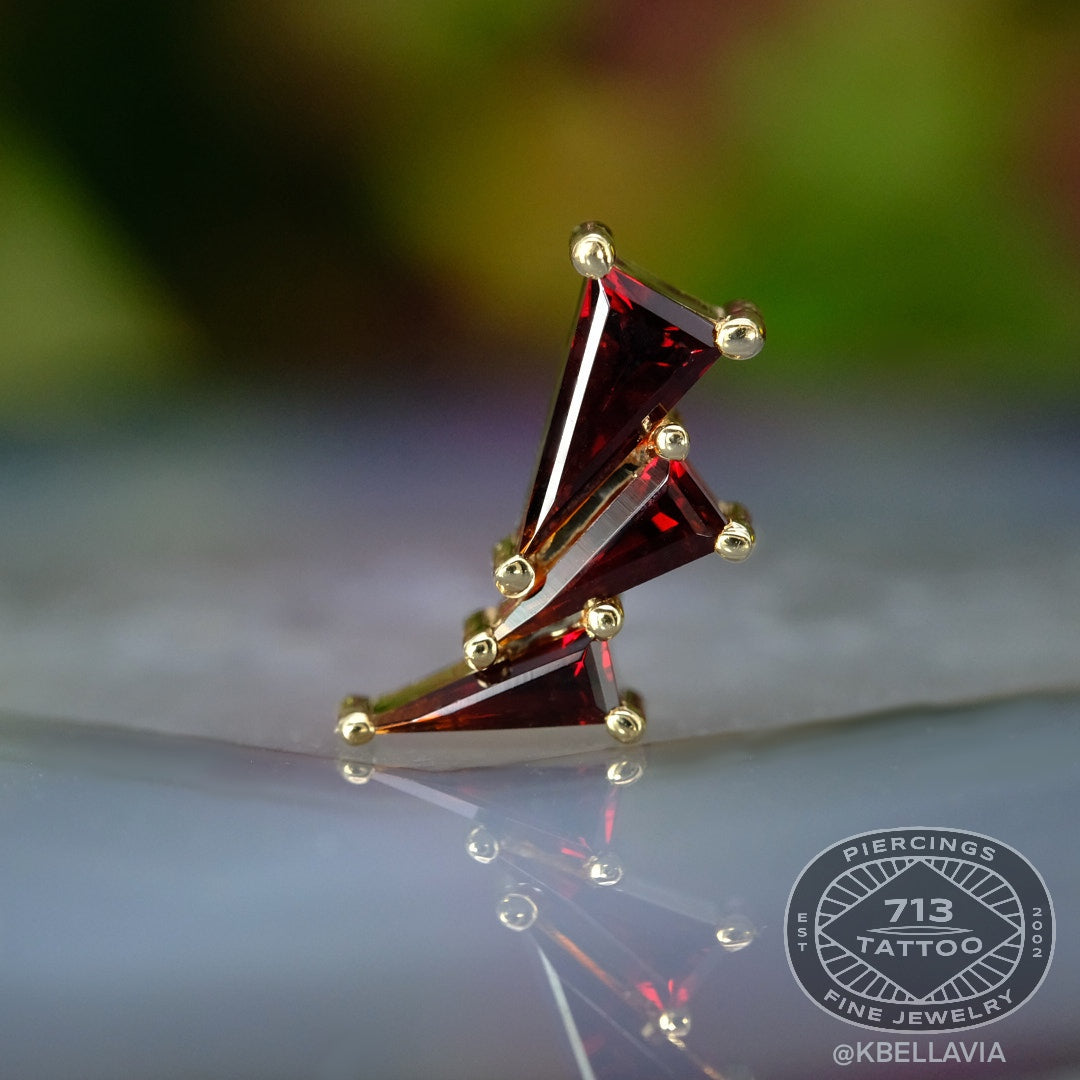 BVLA - GRIFFIN - 14KT SOLID GOLD - THREADED END