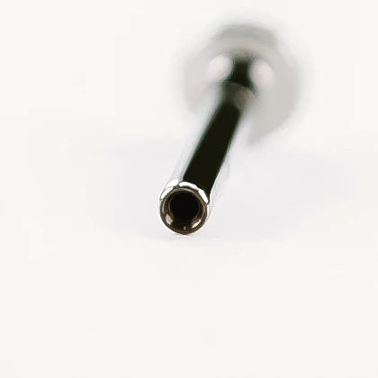 CASCADE BODY JEWELRY - 18g (5/32" - 11/32") POST (WITH A 4MM DISK BACK) - LABRET - THREADLESS