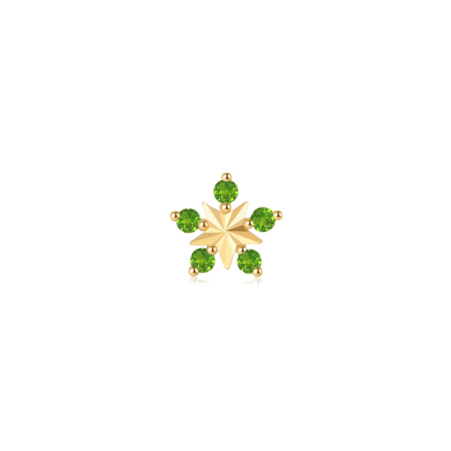 EMBER JEWELRY - COSMOS - 14KT SOLID GOLD - THREADLESS END