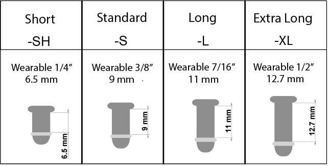 GORILLA GLASS - MATTE SIMPLE PLUGS (00G) - PLUGS