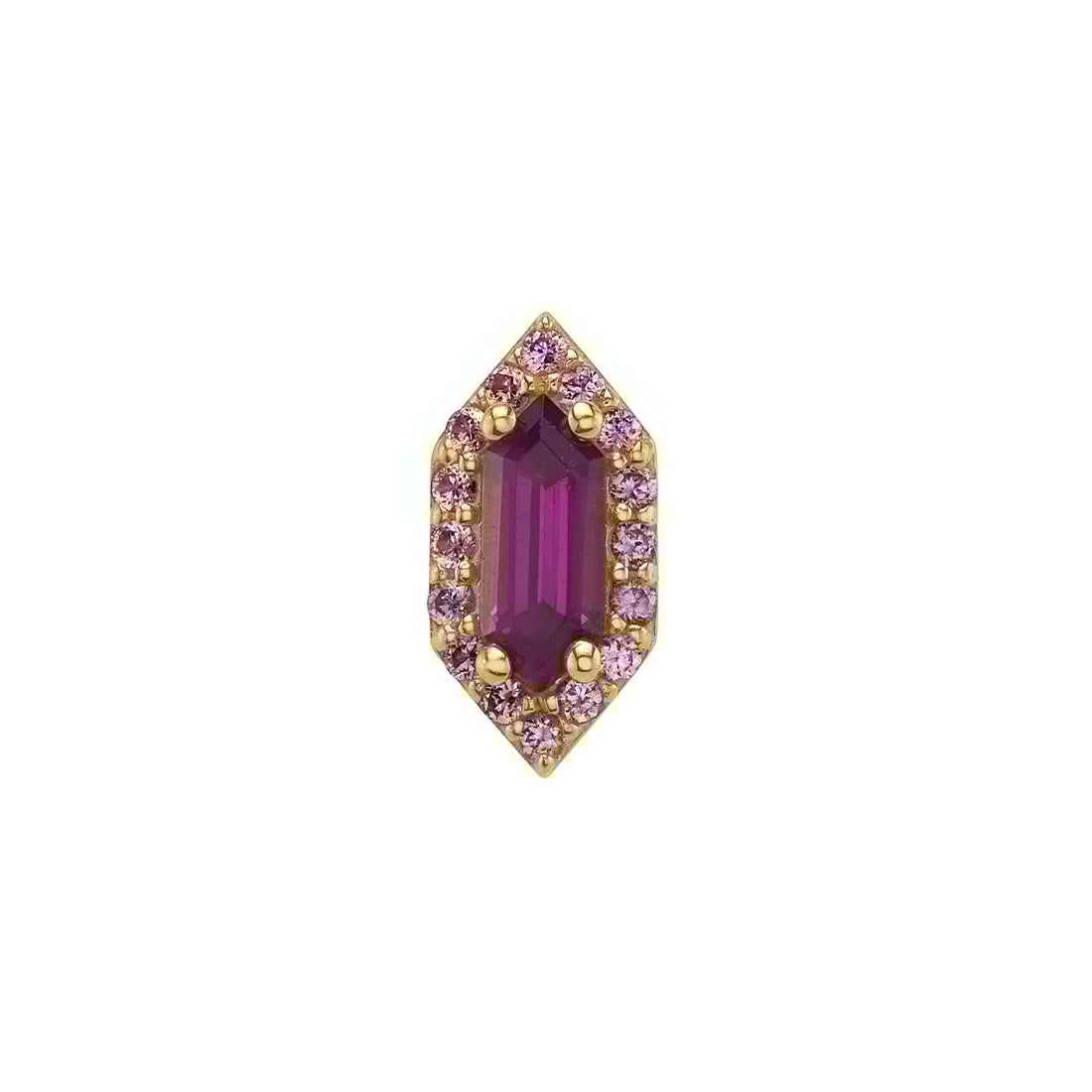 BVLA - DECO ALTURA - 14KT SOLID GOLD - THREADED END