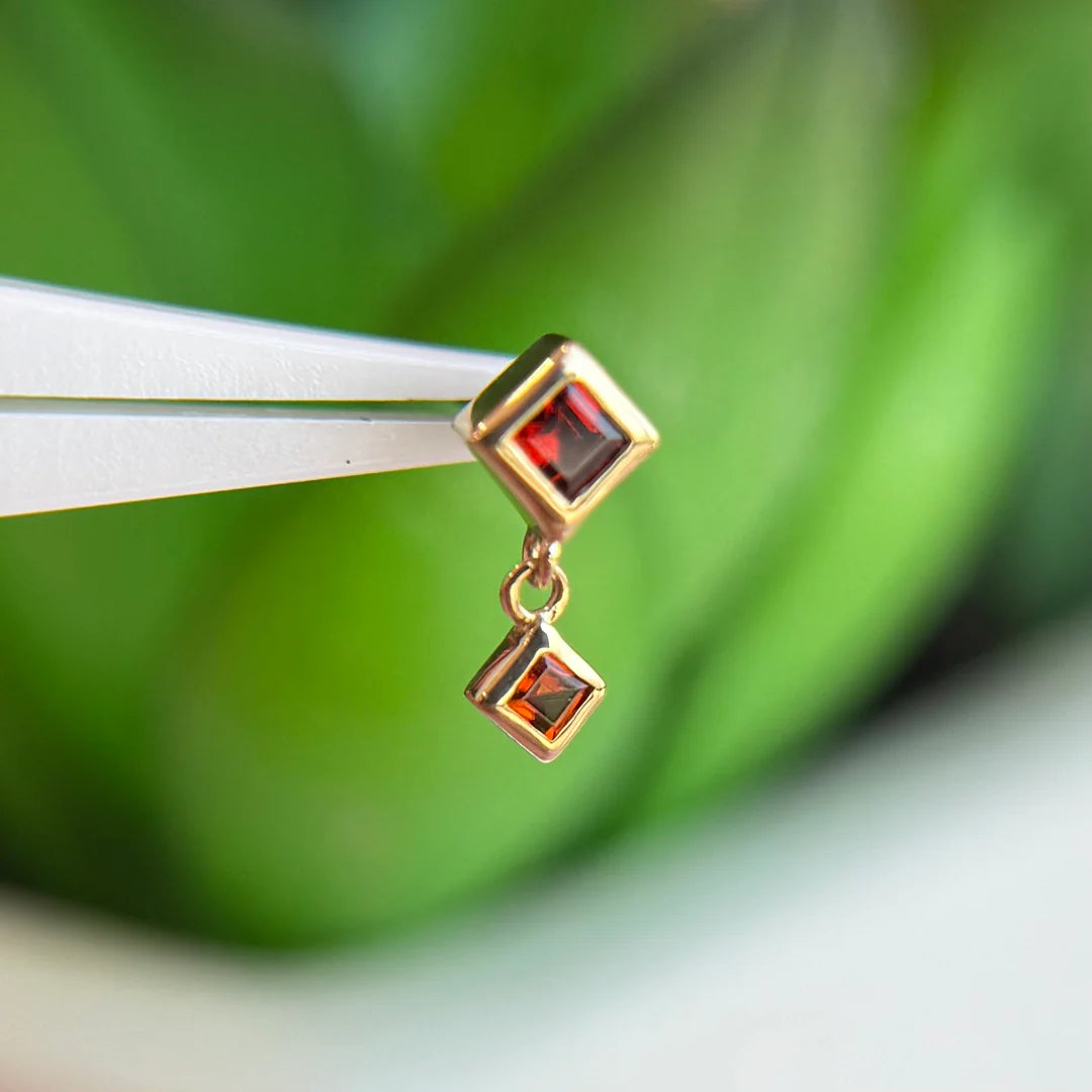 PALOMA JEWELRY - KATIA - 14KT SOLID GOLD - THREADLESS END