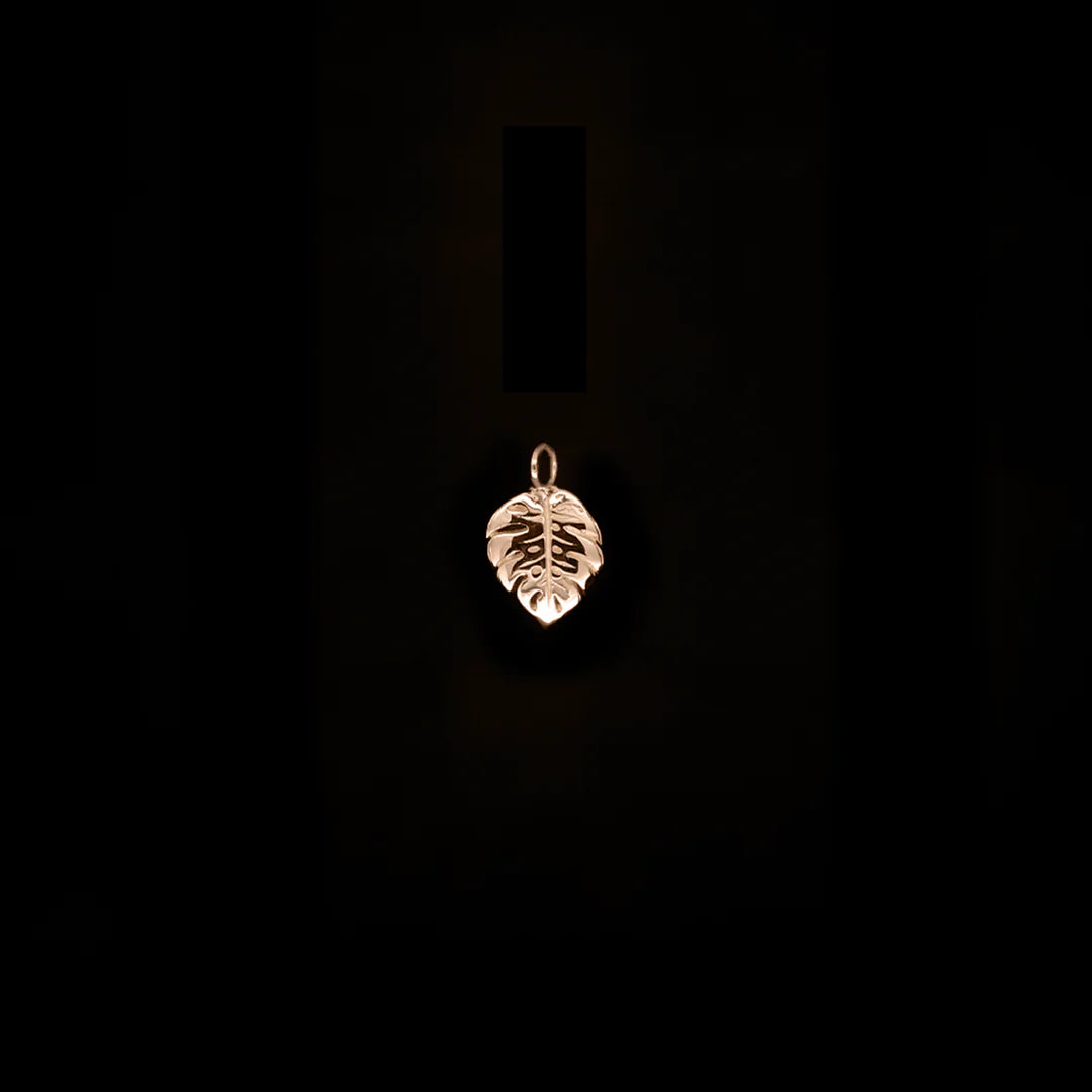 REGALIA - DUCHESS MONSTERA - 14kt SOLID GOLD - CHARM