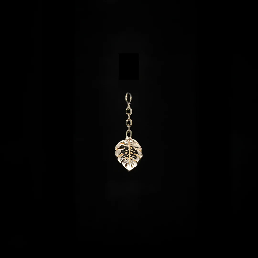 REGALIA - DUCHESS MONSTERA - 14kt SOLID GOLD - CHARM