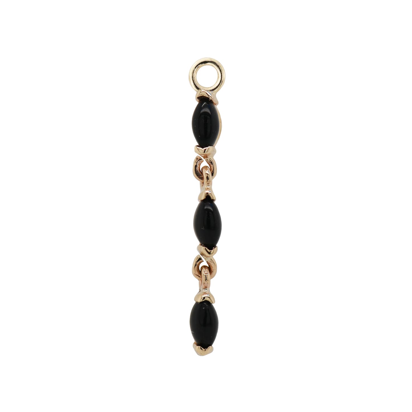 QUETZALLI JEWELRY - ADORE CHARM- 14KT SOLID GOLD - CHARM