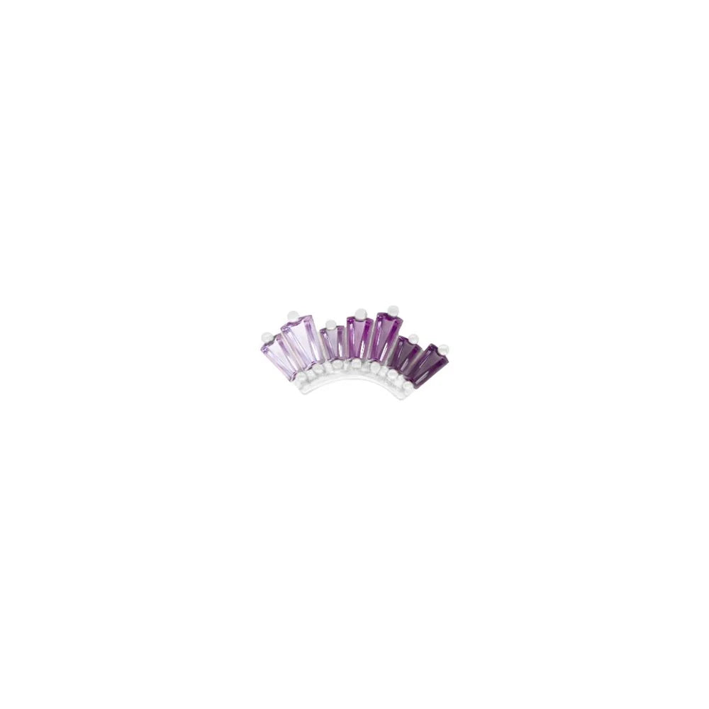 BUDDHA JEWELRY - ENLIGHTEN - AMETHYST OMBRE - 14KT SOLID GOLD - THREADLESS