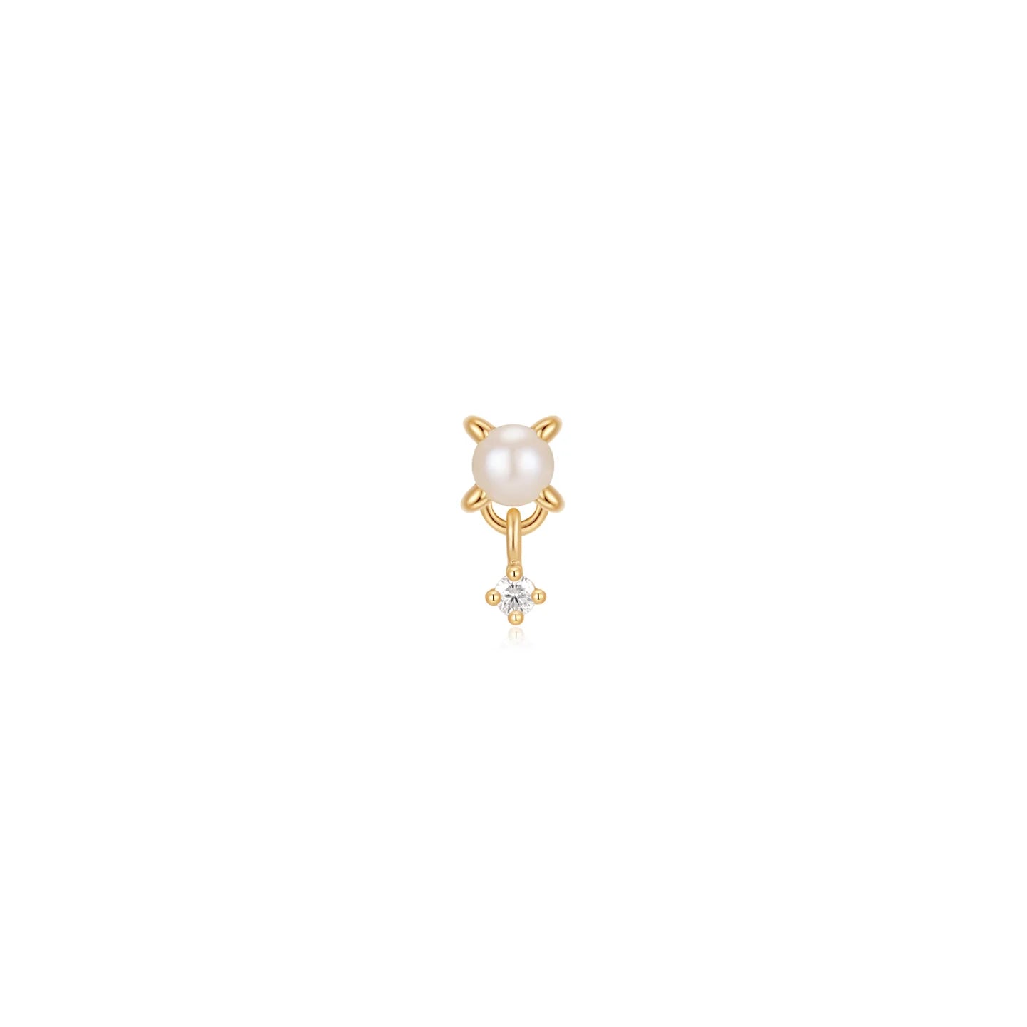 EMBER JEWELRY - SOFT SERVE - 14KT SOLID GOLD - THREADLESS END