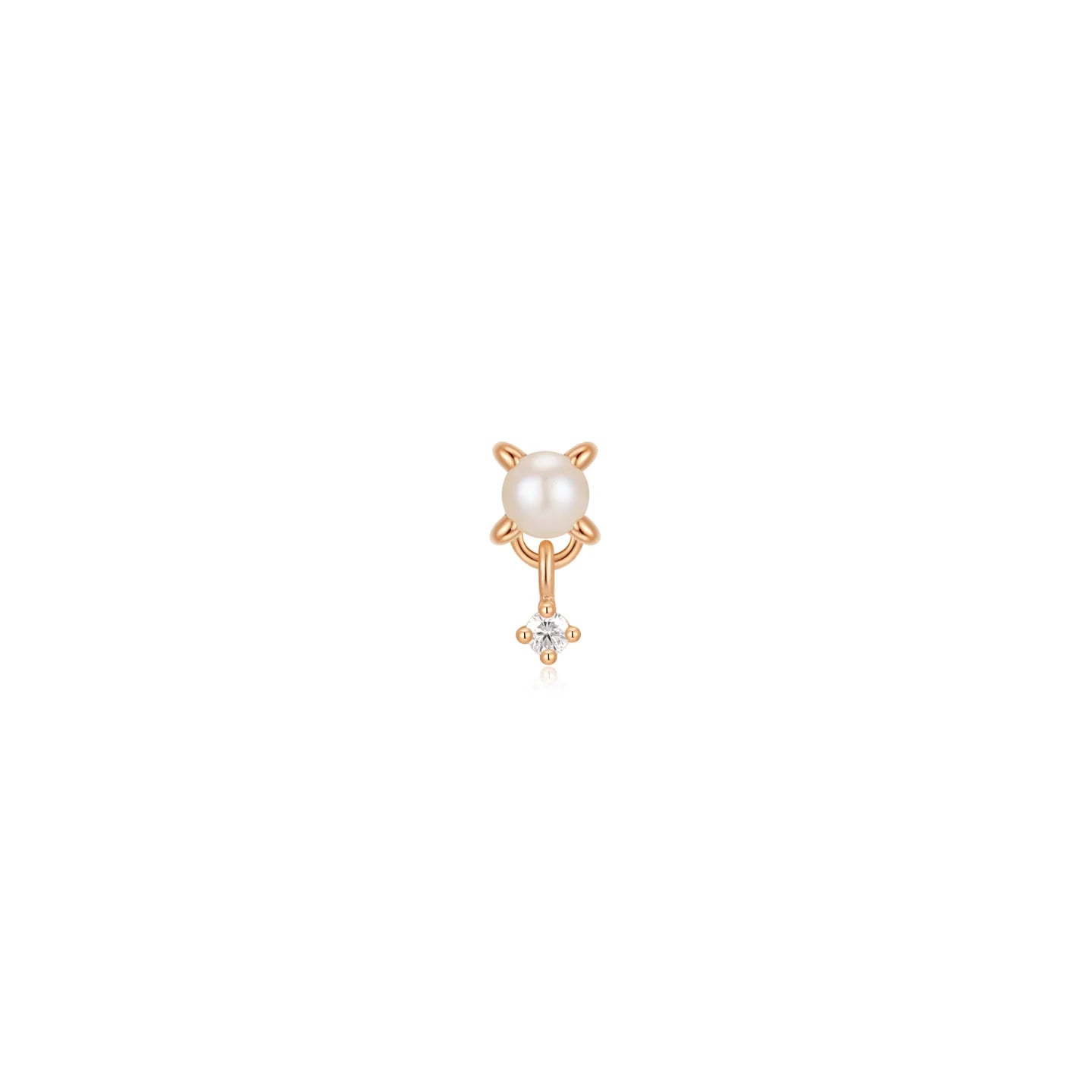 EMBER JEWELRY - SOFT SERVE - 14KT SOLID GOLD - THREADLESS END