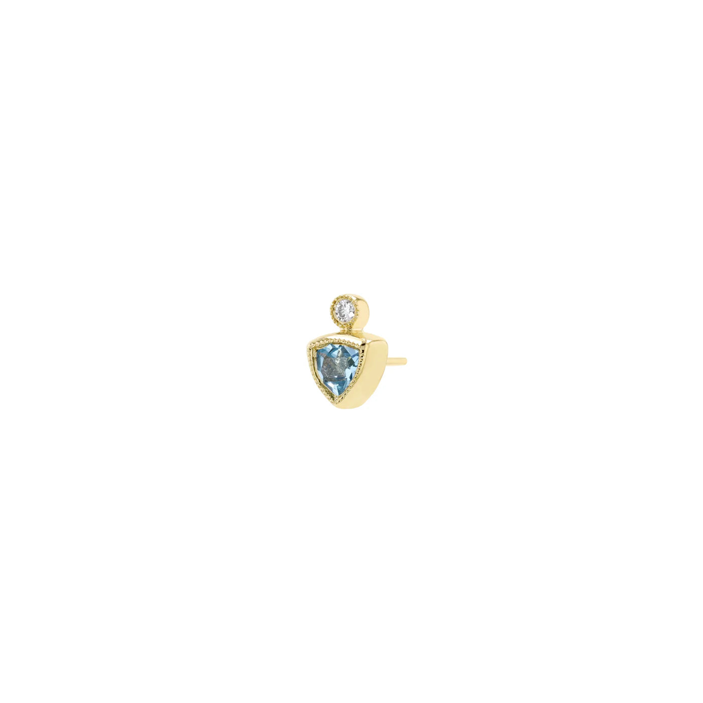 MODERN MOOD - BODHI - 14KT SOLID GOLD - THREADLESS END