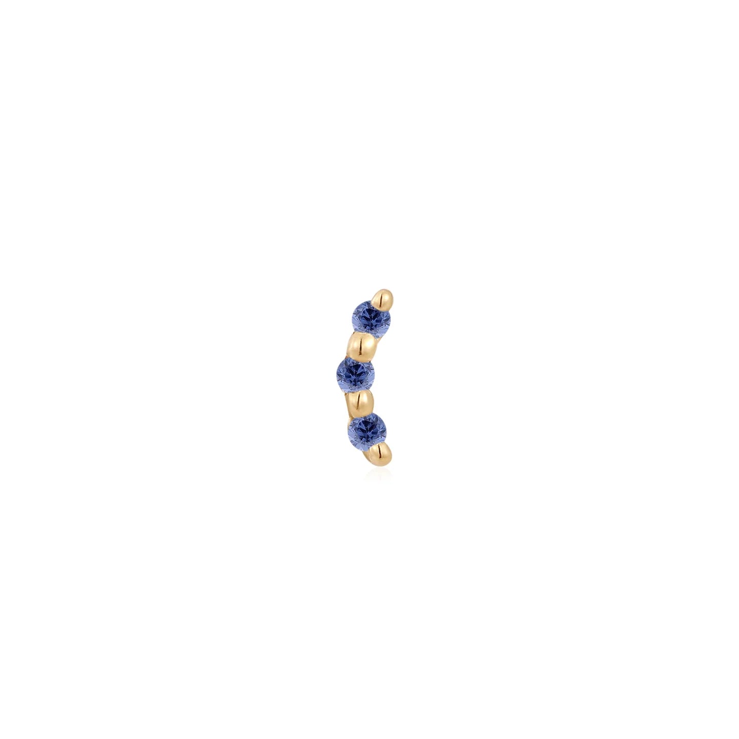 EMBER JEWELRY - BITSY - 14KT SOLID GOLD - THREADLESS END
