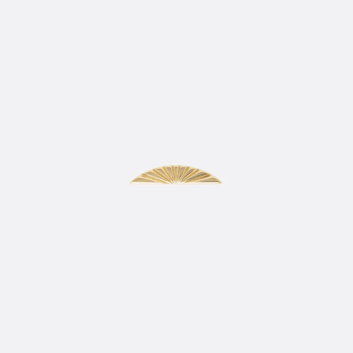 TETHER - HORIZON - 14KT SOLID GOLD - THREADLESS END
