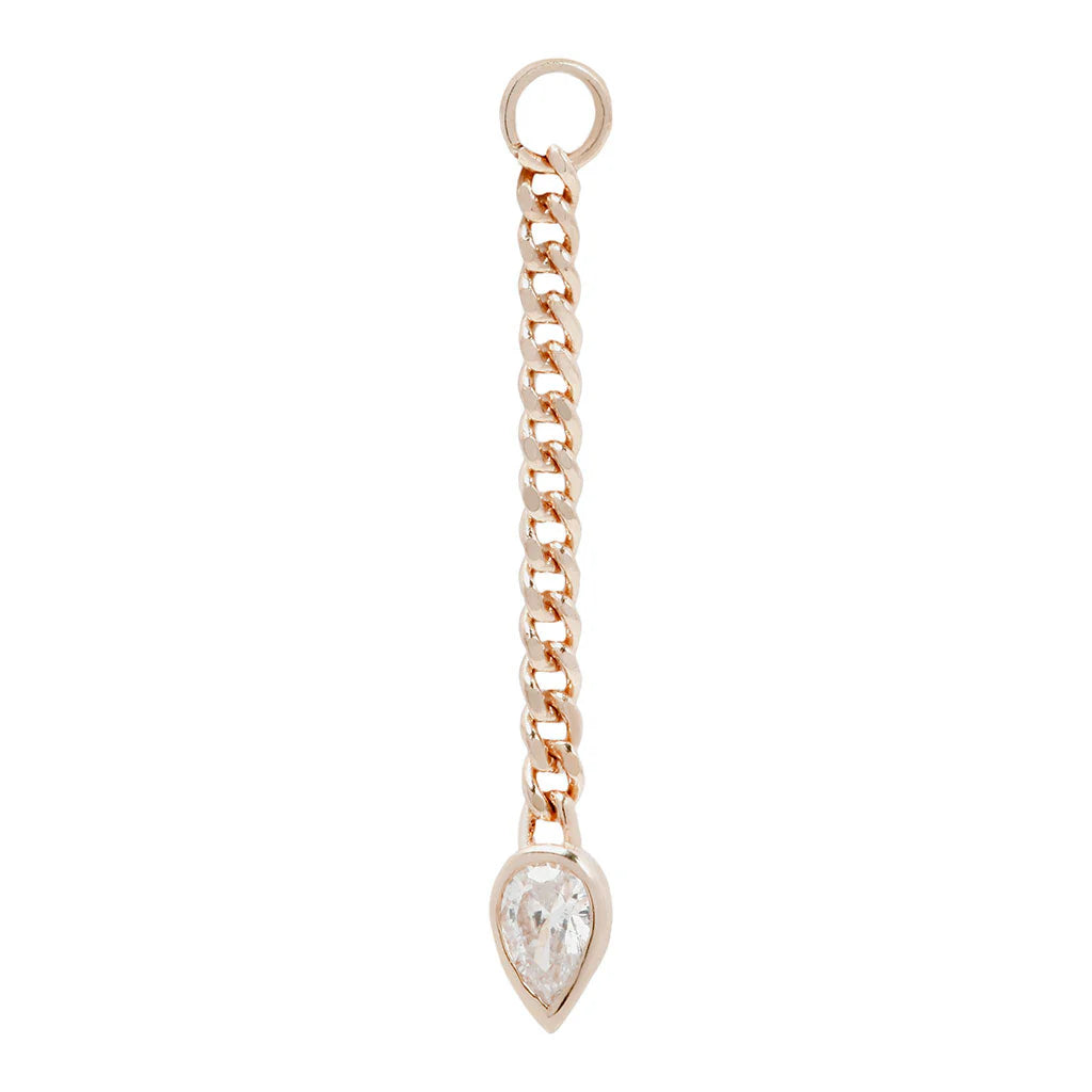 BUDDHA JEWELRY - PAINKILLER - CZ - 14KT SOLID GOLD - CHARM