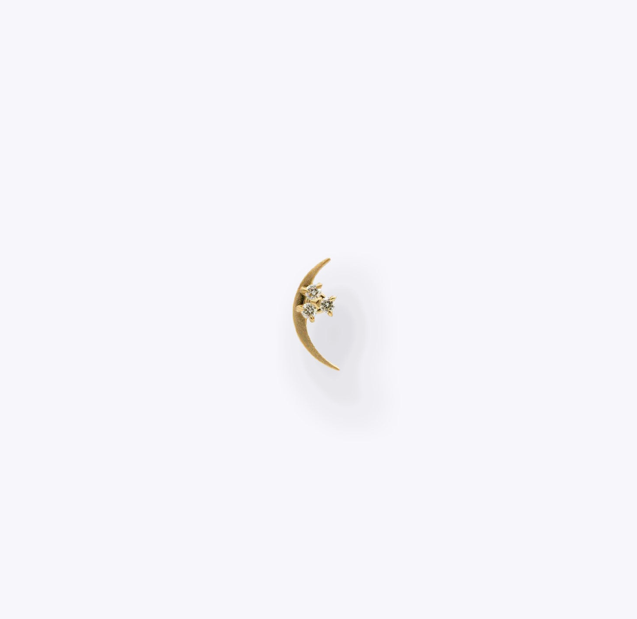 TETHER - APOLLO - 14KT SOLID GOLD - THREADLESS END