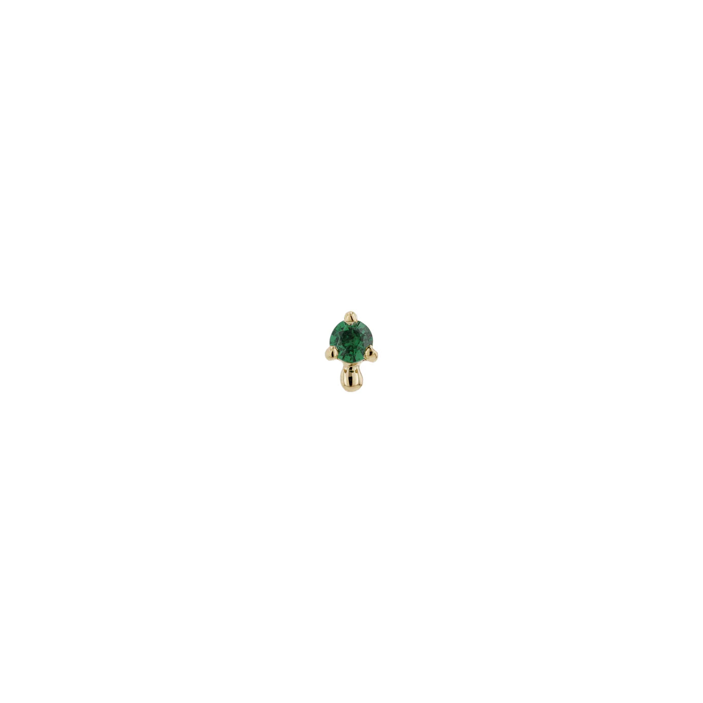 MODERN MOOD - PIPPA DOT - FACETED GEMSTONE - 14KT SOLID GOLD - THREADLESS END