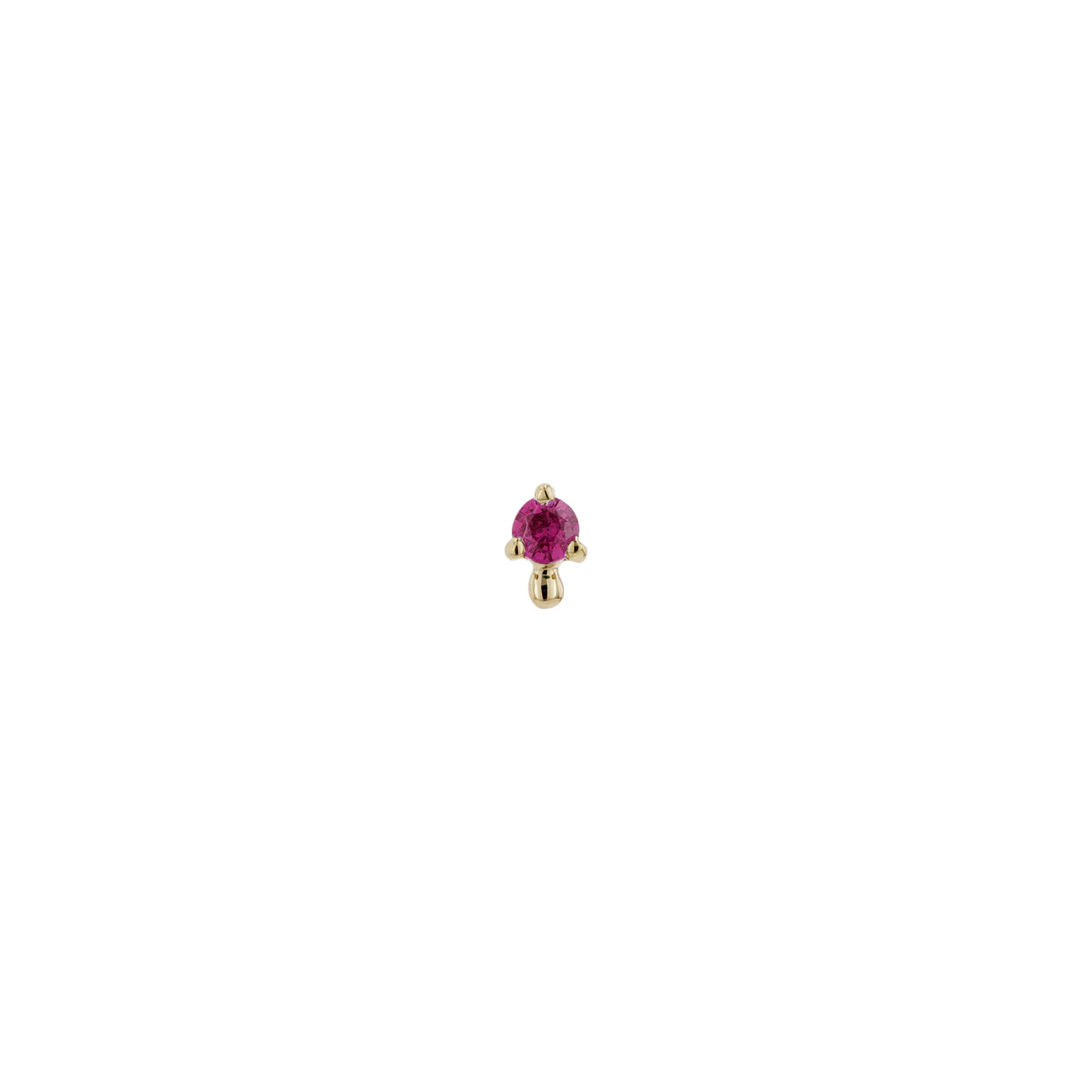 MODERN MOOD - PIPPA DOT - FACETED GEMSTONE - 14KT SOLID GOLD - THREADLESS END