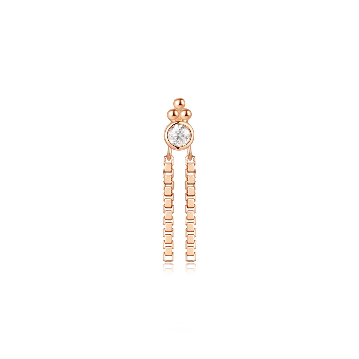 EMBER JEWELRY - MONACO - 14KT SOLID GOLD - THREADLESS END