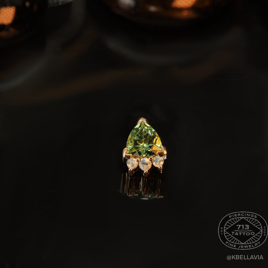 BVLA - MICOL - 14KT SOLID GOLD - THREADED END