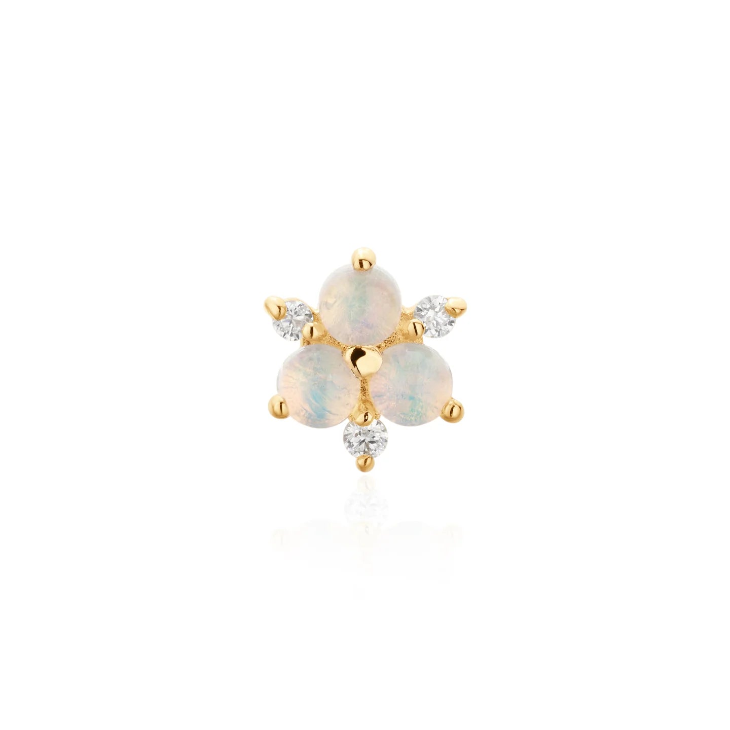 EMBER JEWELRY - SOLEIL - 14KT SOLID GOLD - THREADLESS END