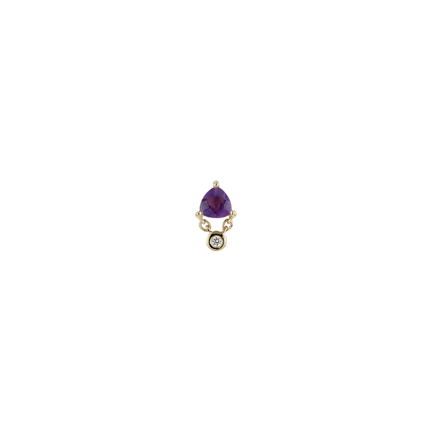 MODERN MOOD - OLIVIA - 14KT SOLID GOLD - THREADLESS END