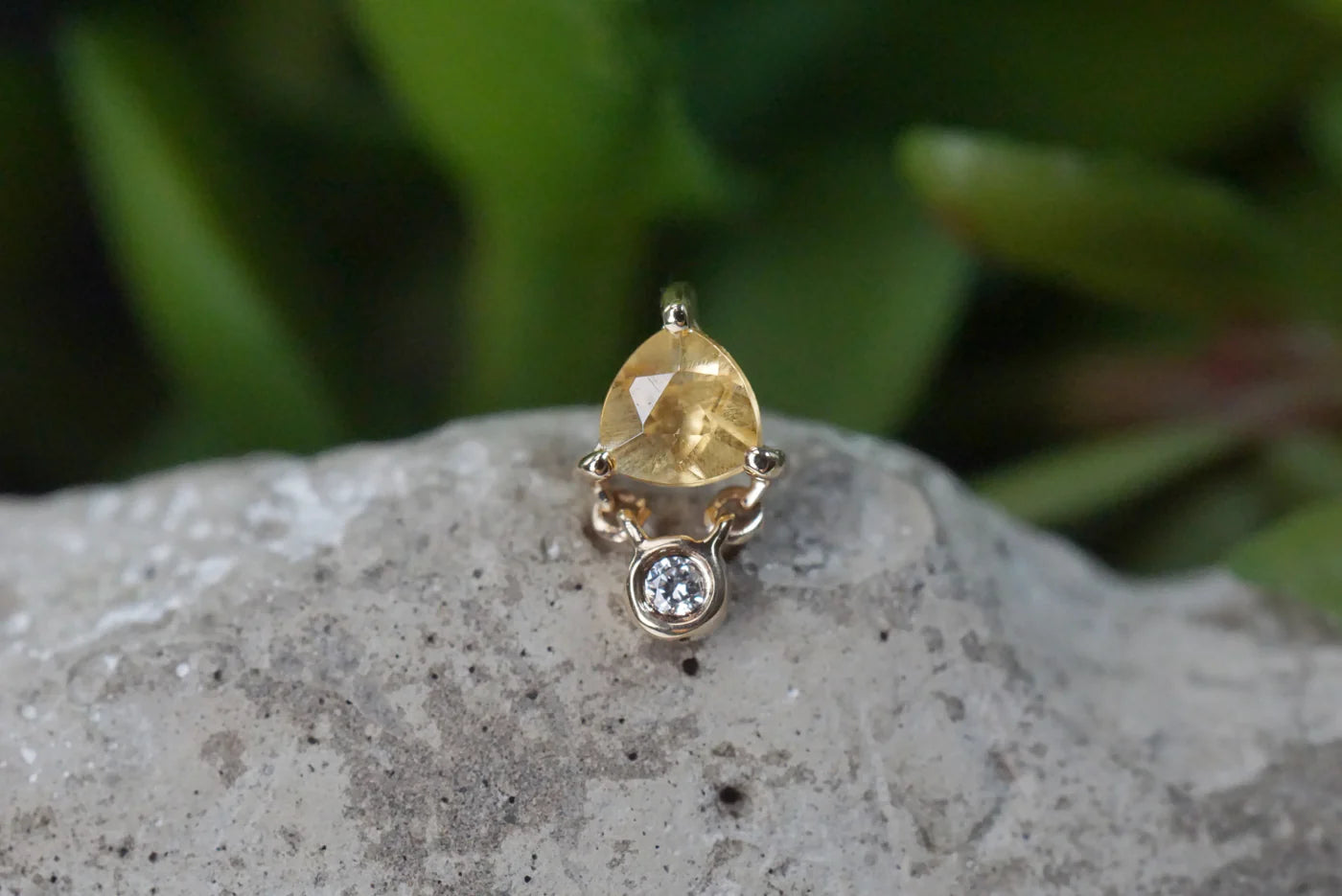 MODERN MOOD - OLIVIA - 14KT SOLID GOLD - THREADLESS END