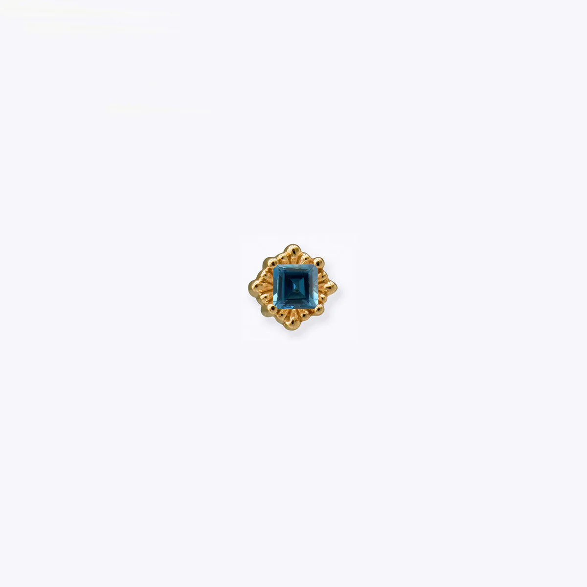 TETHER - MELANGE PRINCESS - 14KT SOLID GOLD - THREADLESS END