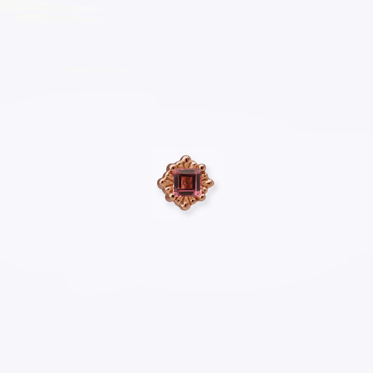 TETHER - MELANGE PRINCESS - 14KT SOLID GOLD - THREADLESS END