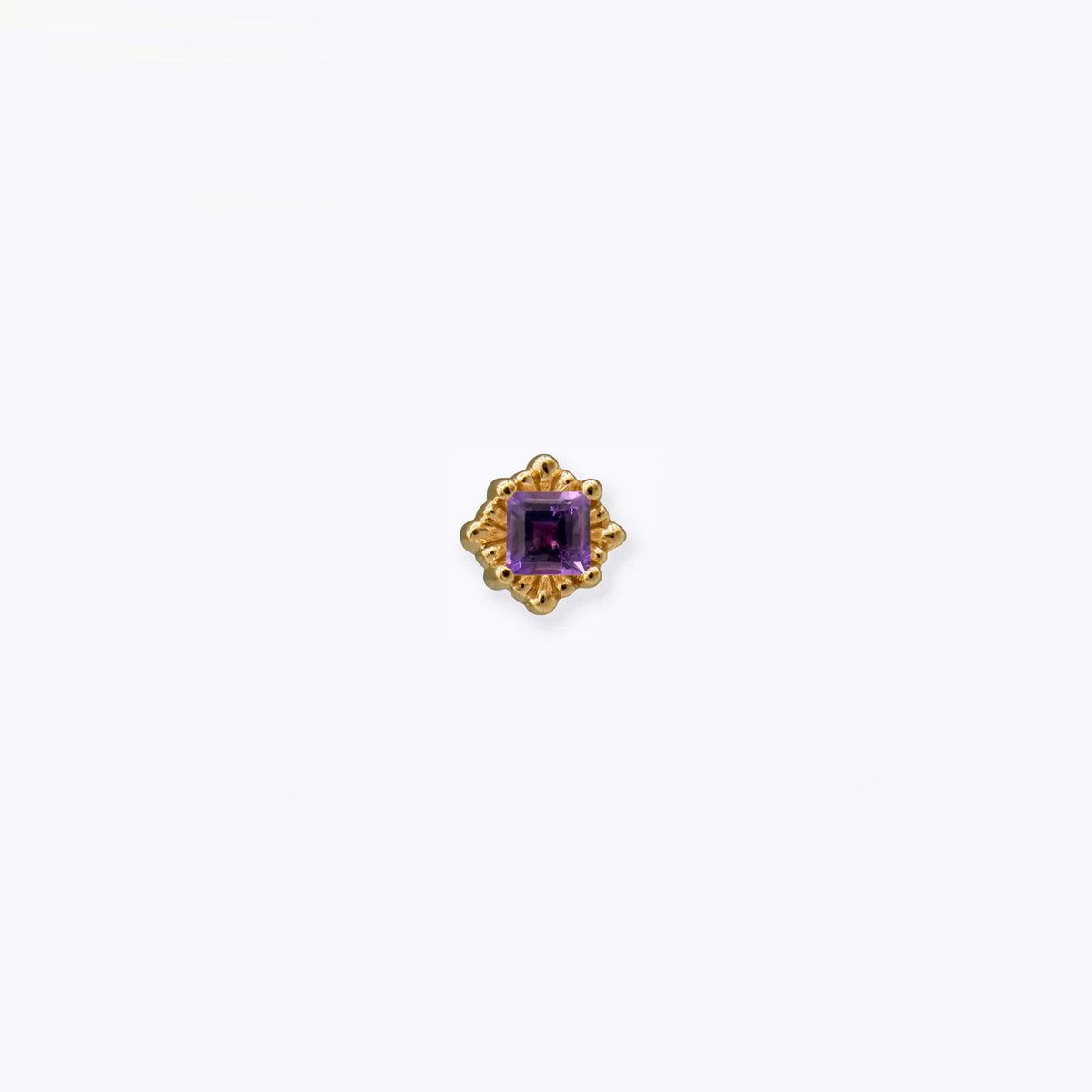 TETHER - MELANGE PRINCESS - 14KT SOLID GOLD - THREADLESS END