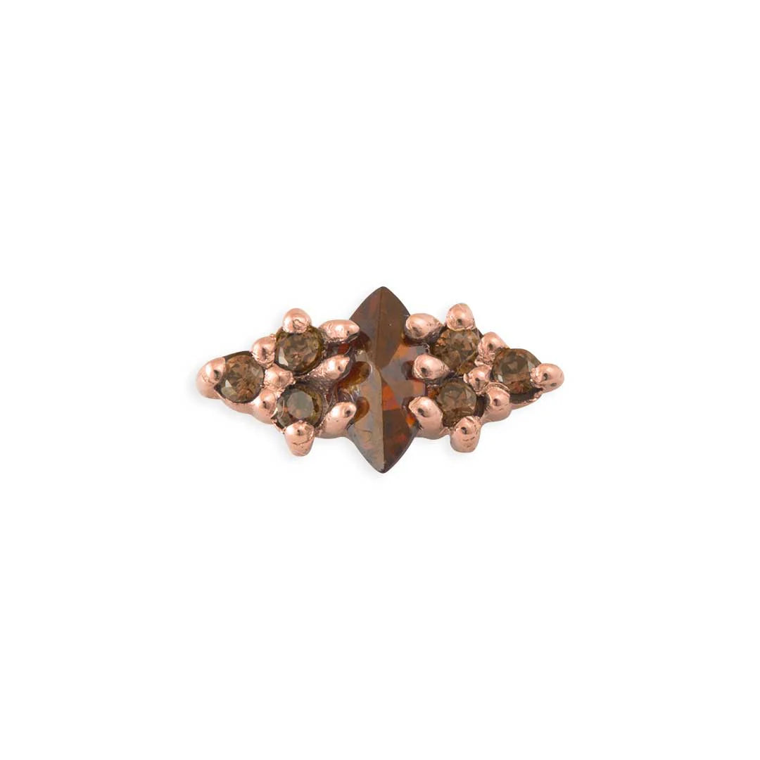 TAWAPA - MIMOSA - 14KT SOLID GOLD - THREADLESS END