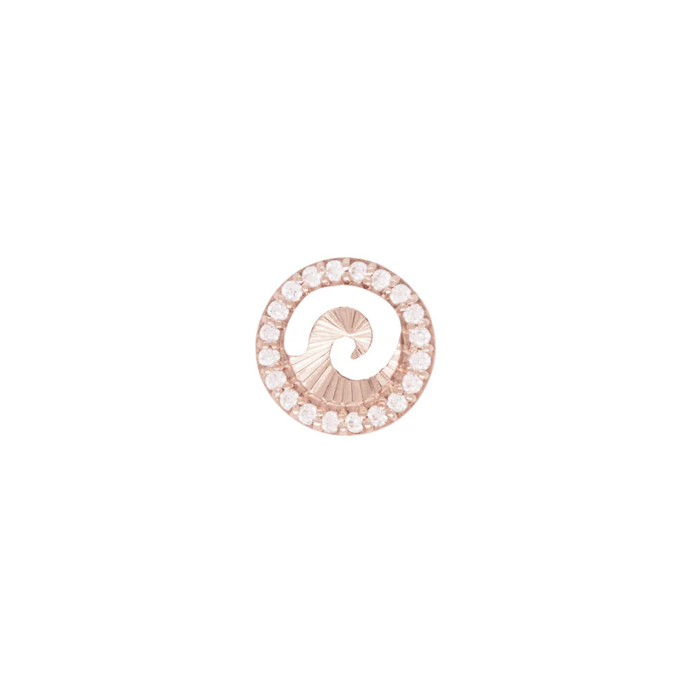 BUDDHA JEWELRY - STAND TOGETHER - 14KT SOLID GOLD - THREADLESS END