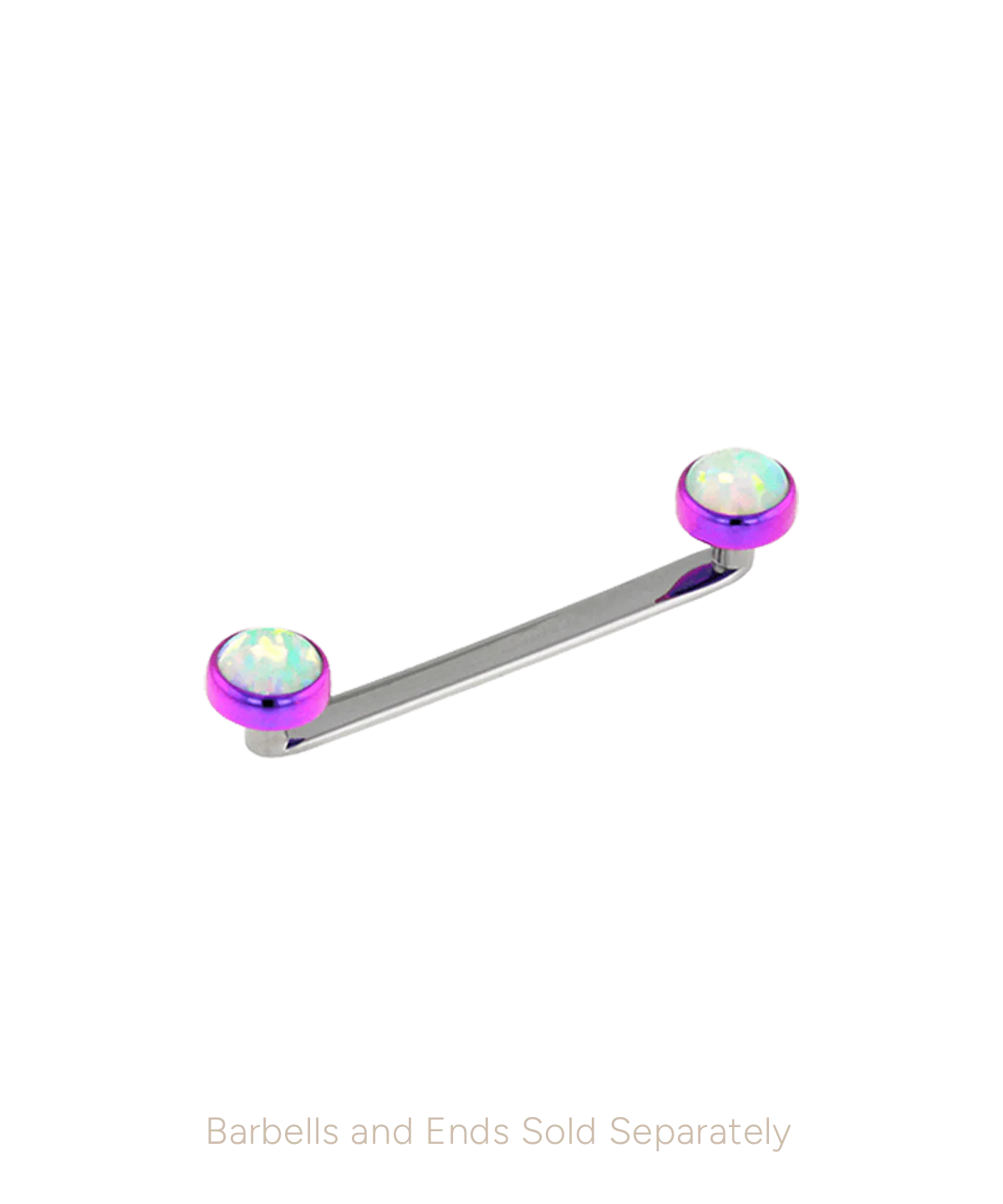 ANATOMETAL - SURFACE BARBELL 14G 3/32" RISE - TITANIUM