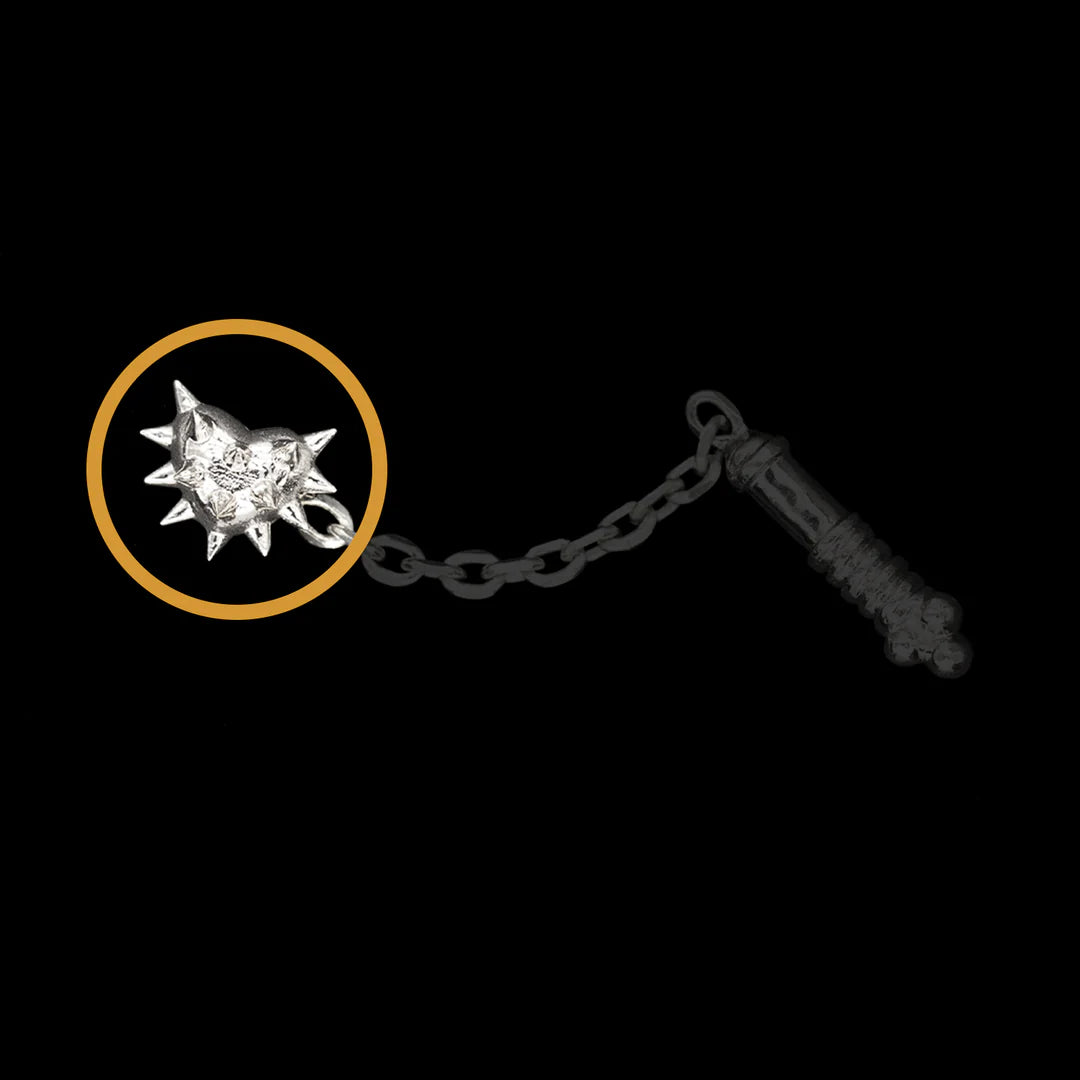 REGALIA - THE TRAUMA BOND HEART (NO CHAIN) - SOLID GOLD - THREADLESS END