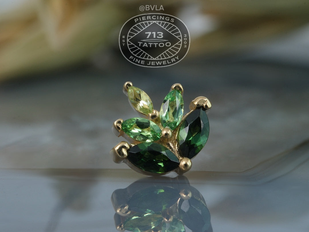 BVLA - ESME - 14KT SOLID GOLD - THREADED END