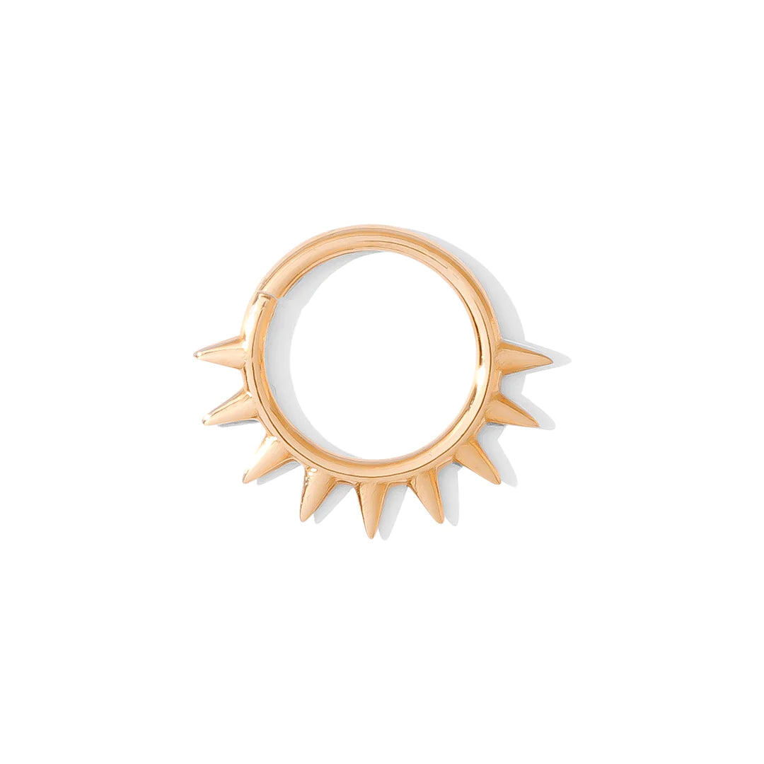 TAWAPA - CRASS -14KT SOLID GOLD - CONTINUOUS RING