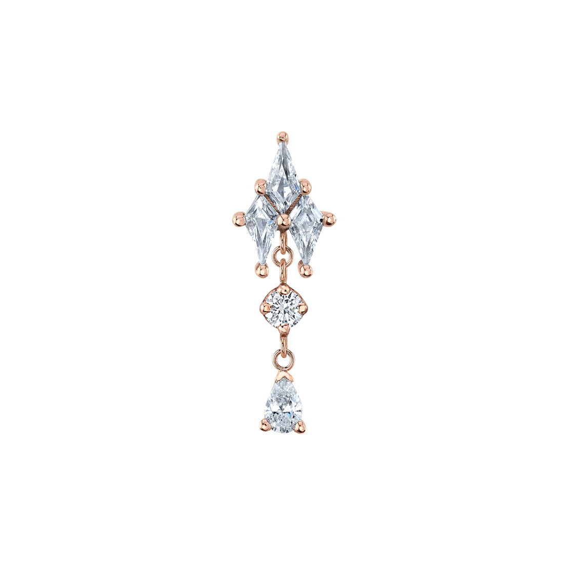 BVLA - HOWL - 14KT SOLID GOLD - THREADED END