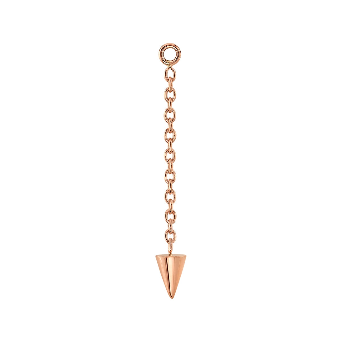BVLA - SPIKE CHAIN - 14KT SOLID GOLD - CHARM CHAIN