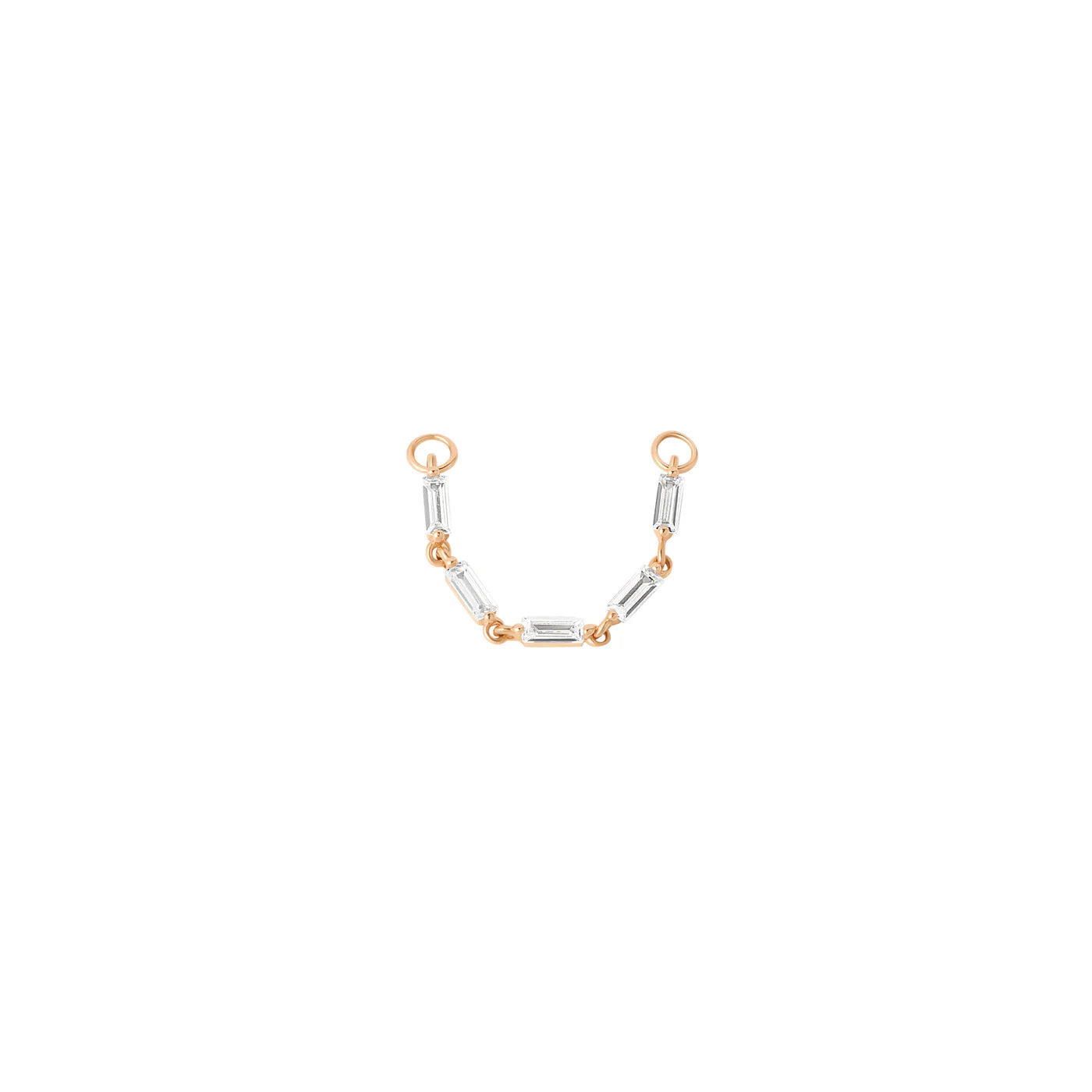 BUDDHA JEWELRY - WOW! - CZ - 14KT SOLID GOLD - CHAIN