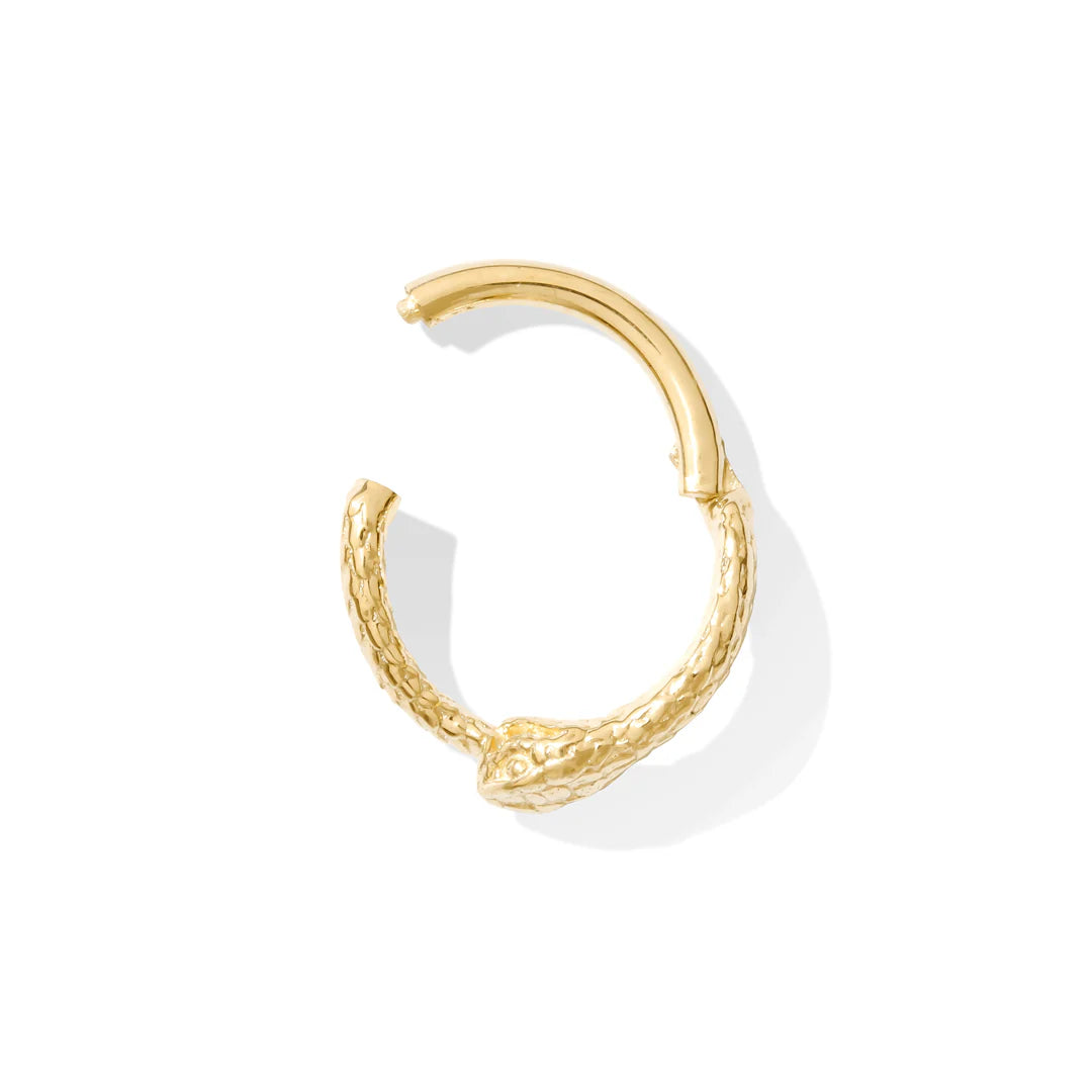 TAWAPA -OUROBOROS - 14KT SOLID GOLD- CLICKER