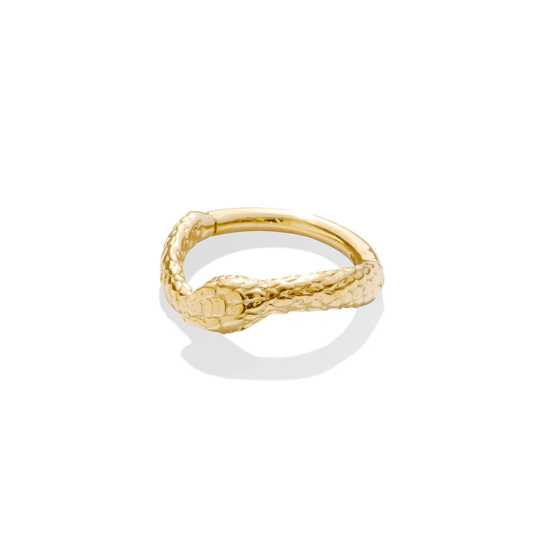 TAWAPA -OUROBOROS - 14KT SOLID GOLD- CLICKER