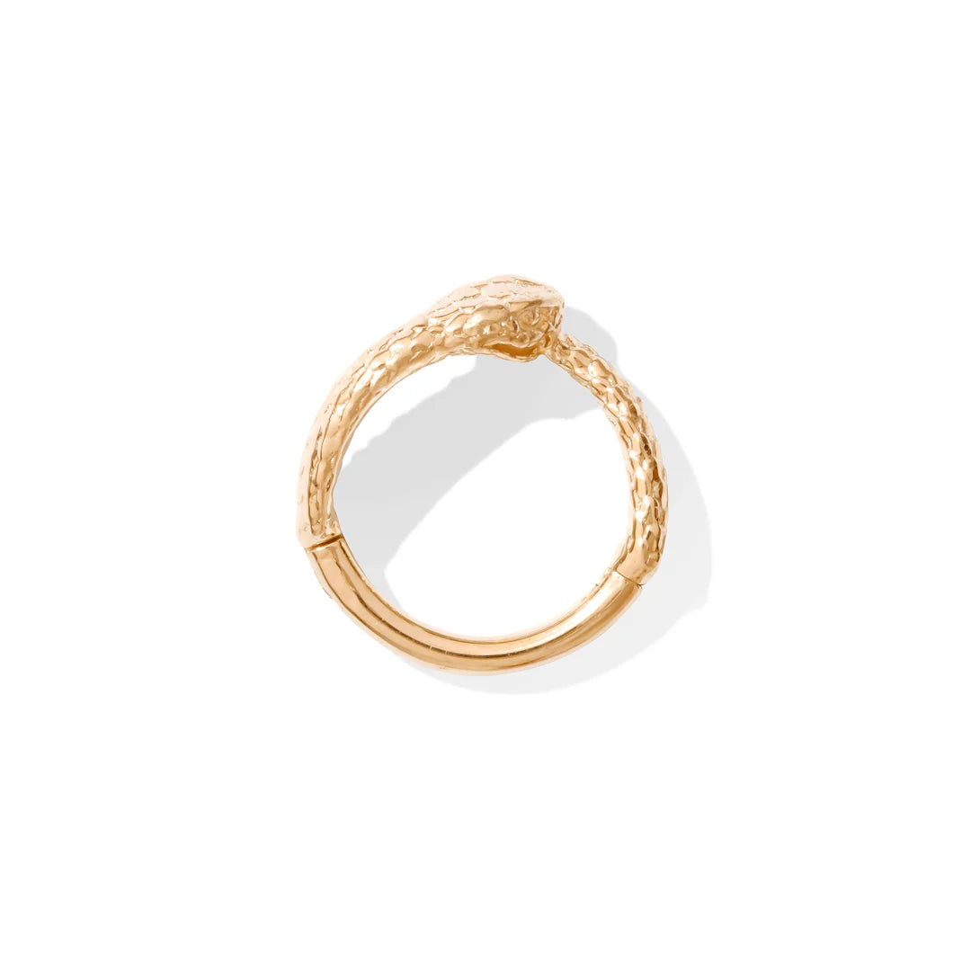 TAWAPA -OUROBOROS - 14KT SOLID GOLD- CLICKER