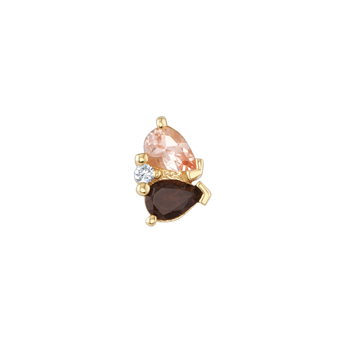 BVLA - OUTCAST - (LEFT ORIENTED) - 14KT SOLID GOLD - THREADED END