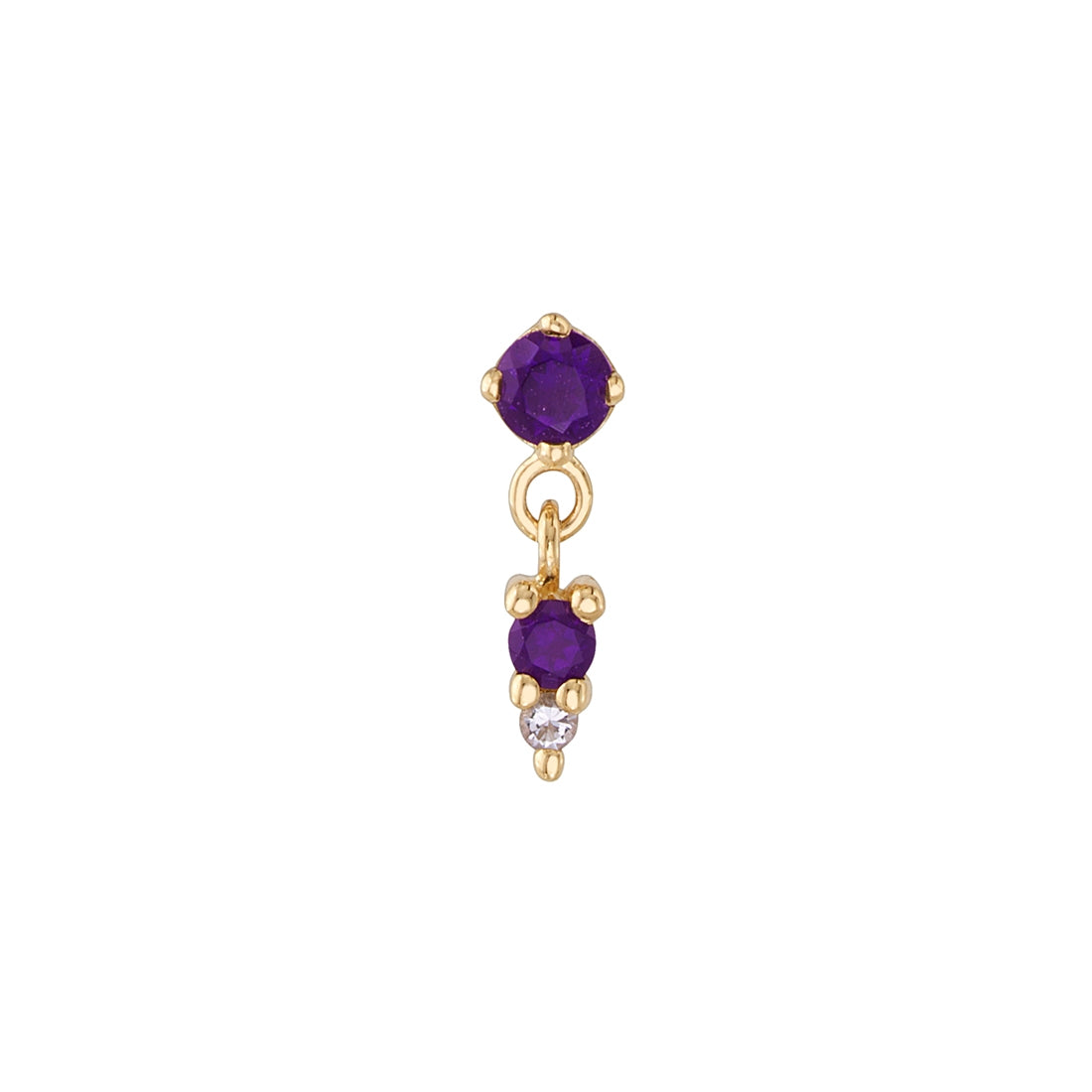 BVLA - PIPER - 14KT SOLID GOLD - THREADLESS END