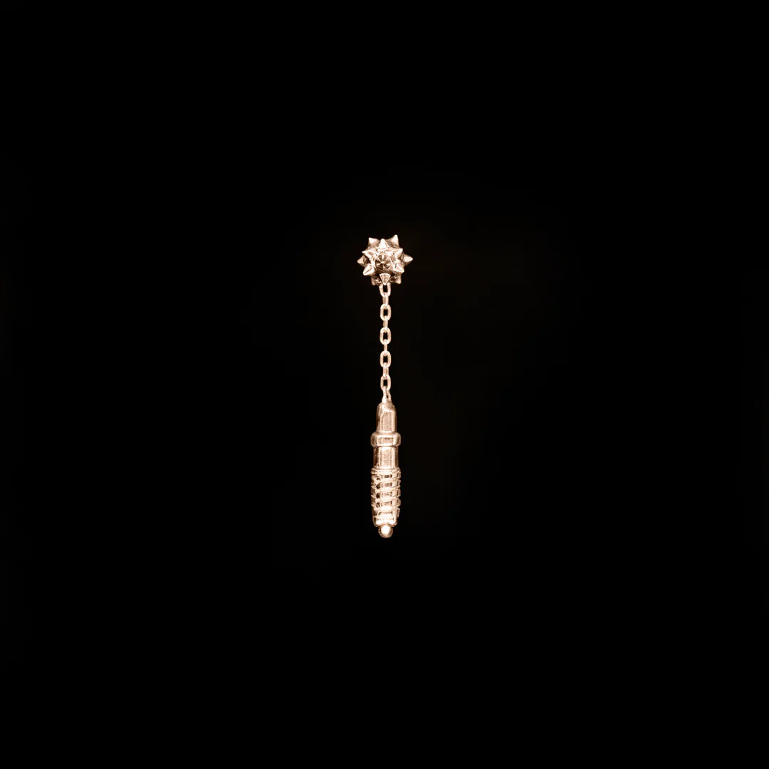 REGALIA - MICRO AGGRESSION - 14KT SOLID GOLD - THREADLESS END