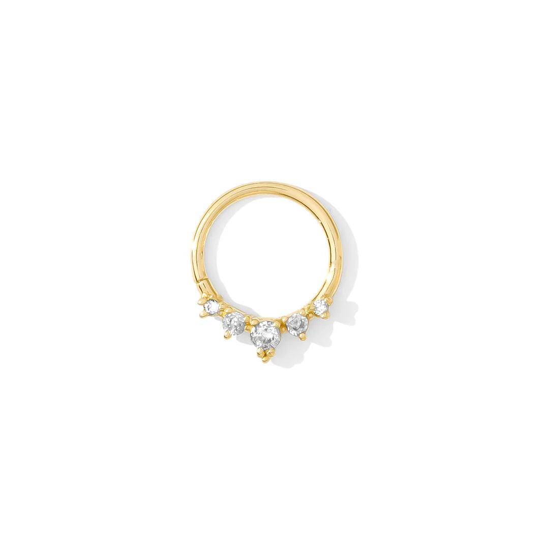 TAWAPA - THRONE (16g) - 14KT SOLID GOLD - SEAM RING