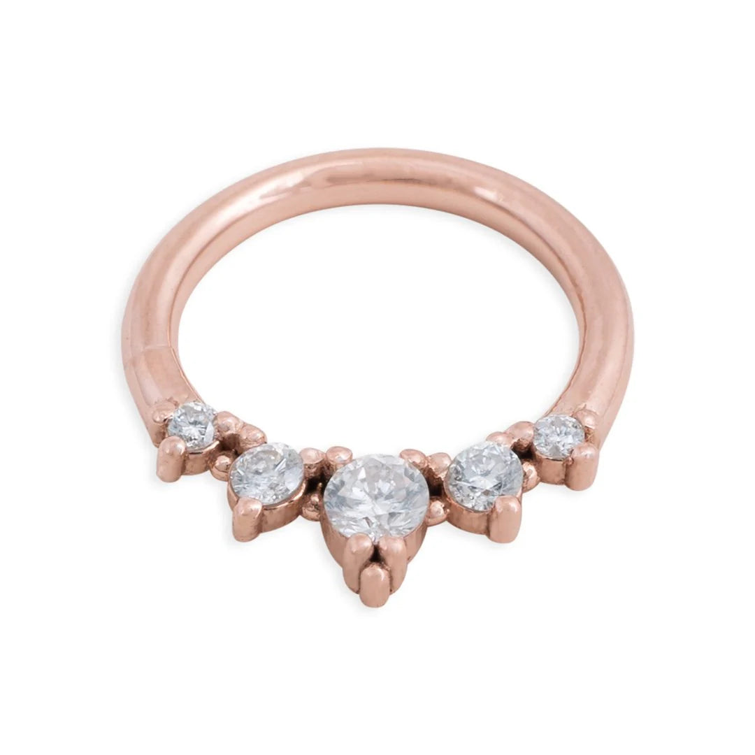TAWAPA - THRONE (16g) - 14KT SOLID GOLD - SEAM RING