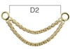 LEROI - MEANDER VII - 14KT SOLID GOLD - CHAIN